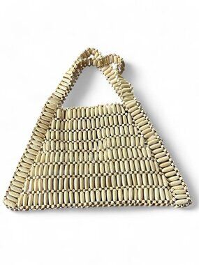 Anthropologie triangle beaded bag summer bag #boho #summer #beachy